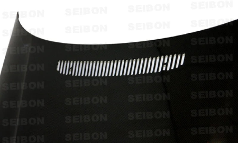 Seibon 02-05 BMW E46 2dr OE Carbon Fiber Hood - Detail View