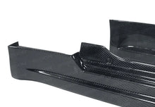 Load image into Gallery viewer, Seibon 02-05 Nissan 350Z SA Carbon Fiber Side Skirts - Installation View