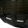 Load image into Gallery viewer, Seibon 02-06 Acura RSX MG Carbon Fiber Hood - Detail View
