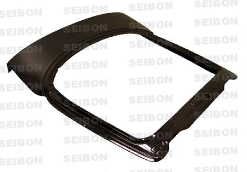 Seibon 02-06 Acura RSX OEM Carbon Fiber Trunk Lid - Side View
