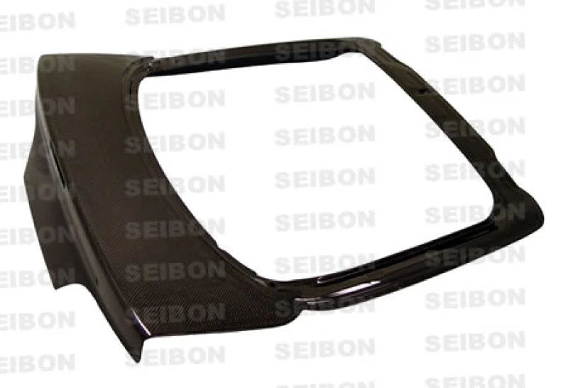 Seibon 02-06 Acura RSX OEM Carbon Fiber Trunk Lid - Detail View
