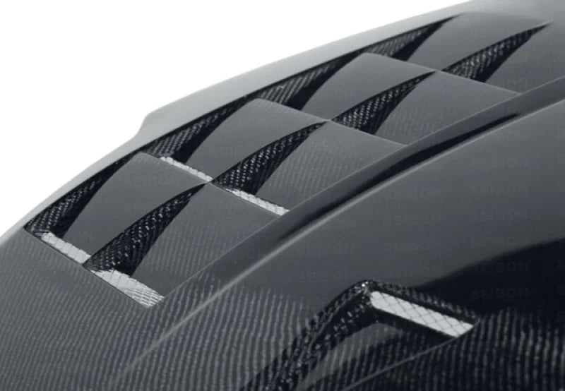 Seibon 02-06 Nissan 350Z GT Carbon Fiber Hood - Main Product View