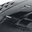 Load image into Gallery viewer, Seibon 02-06 Nissan 350Z GT Carbon Fiber Hood - Installation View