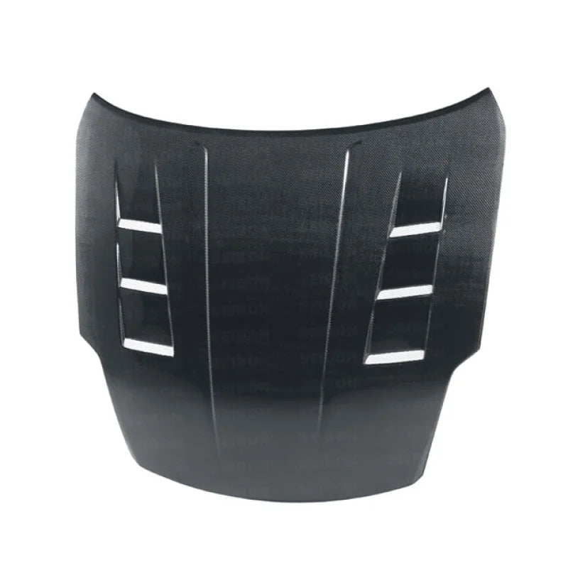 Seibon 02-06 Nissan 350Z TS Carbon Fiber Hood - Main Product View