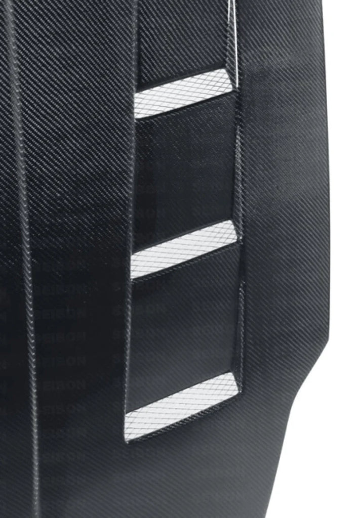 Seibon 02-06 Nissan 350Z TS Carbon Fiber Hood - Additional View 5