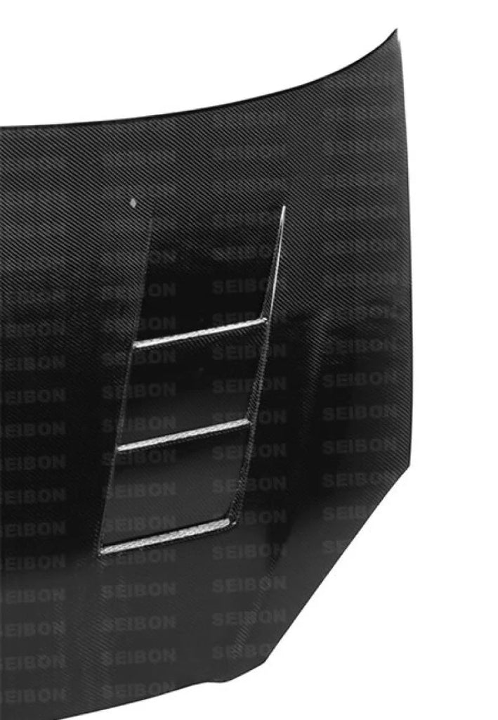 Seibon 02-07 Acura RSX (DC5) TS-Style Carbon Fiber Hood - Side View