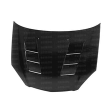 Load image into Gallery viewer, Seibon 02-07 Acura RSX (DC5) TS-Style Carbon Fiber Hood - Installation View