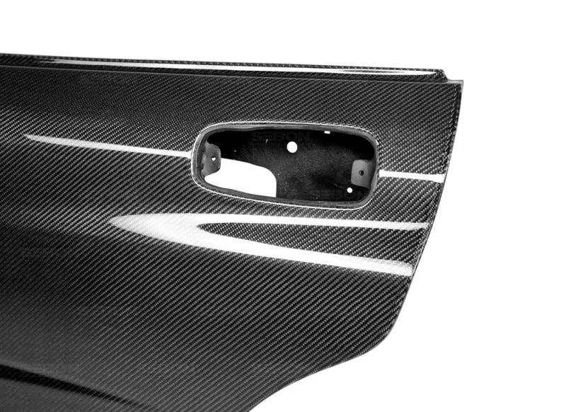 Seibon 02-07 Subaru WRX/STi Rear Doors - Back View