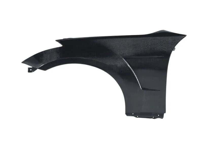 Seibon 02-08 Nissan 350Z 10mm Wider Carbon Fiber Fenders - Side View