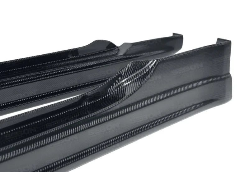 Seibon 02-08 Nissan 350Z CW Carbon Fiber Side Skirts - Main Product View