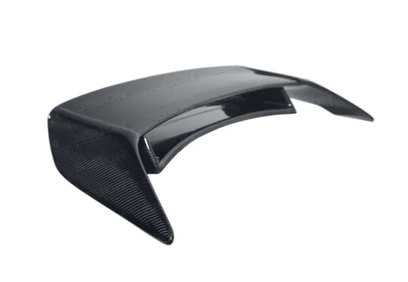 Seibon 02-08 Nissan 350Z NS-Style Carbon Fiber Rear Spoiler - Back View