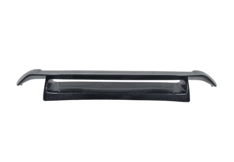 Seibon 02-08 Nissan 350Z NS-Style Carbon Fiber Rear Spoiler - Installation View