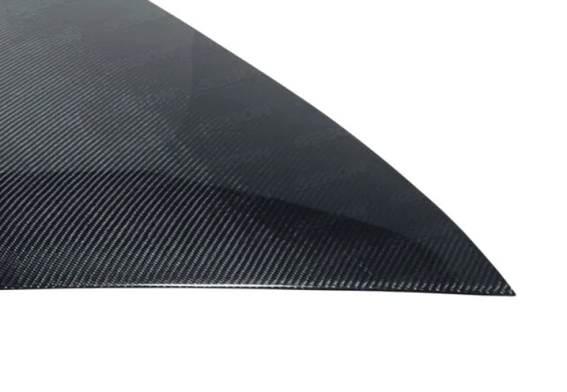 Seibon 02-08 Nissan 350Z Spyder OEM Carbon Fiber Trunk/Hatch - Back View