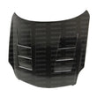 Load image into Gallery viewer, Seibon 03-04 Infiniti G35 Sedan TS Carbon Fiber Hood - Side View