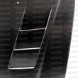 Load image into Gallery viewer, Seibon 03-04 Infiniti G35 Sedan TS Carbon Fiber Hood - Back View