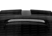 Load image into Gallery viewer, Seibon 03-05 Dodge SRT-4 GT-style Carbon Fiber Hood - Back View