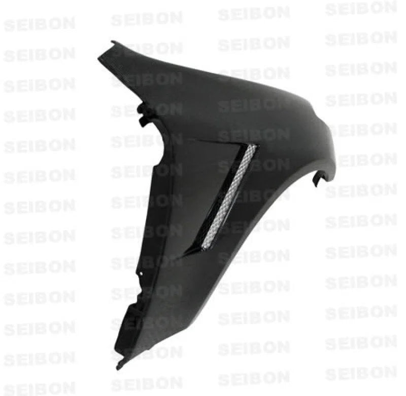 Seibon 03-05 Infiniti G35 Coupe 10mm Wider Carbon Fiber Fenders - Side View