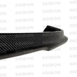 Load image into Gallery viewer, Seibon 03-05 Mitsubishi Evo 8 DL Carbon Fiber Front Lip Spoiler - Detail View