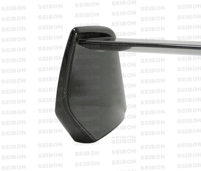 Seibon 03-05 Mitsubishi Lancer EVO VIII/IX OEM Carbon Fiber Rear Spoiler - Main Product View