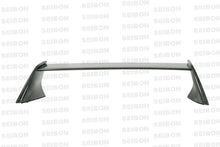Load image into Gallery viewer, Seibon 03-05 Mitsubishi Lancer EVO VIII/IX OEM Carbon Fiber Rear Spoiler - Side View