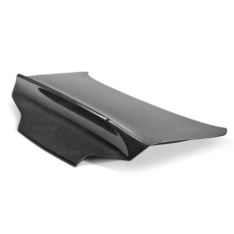 Seibon 03-07 Infiniti G35 2-door C-Style Carbon Fiber Trunk/Hatch - Side View