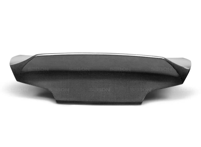 Seibon 03-07 Infiniti G35 2-door C-Style Carbon Fiber Trunk/Hatch - Back View