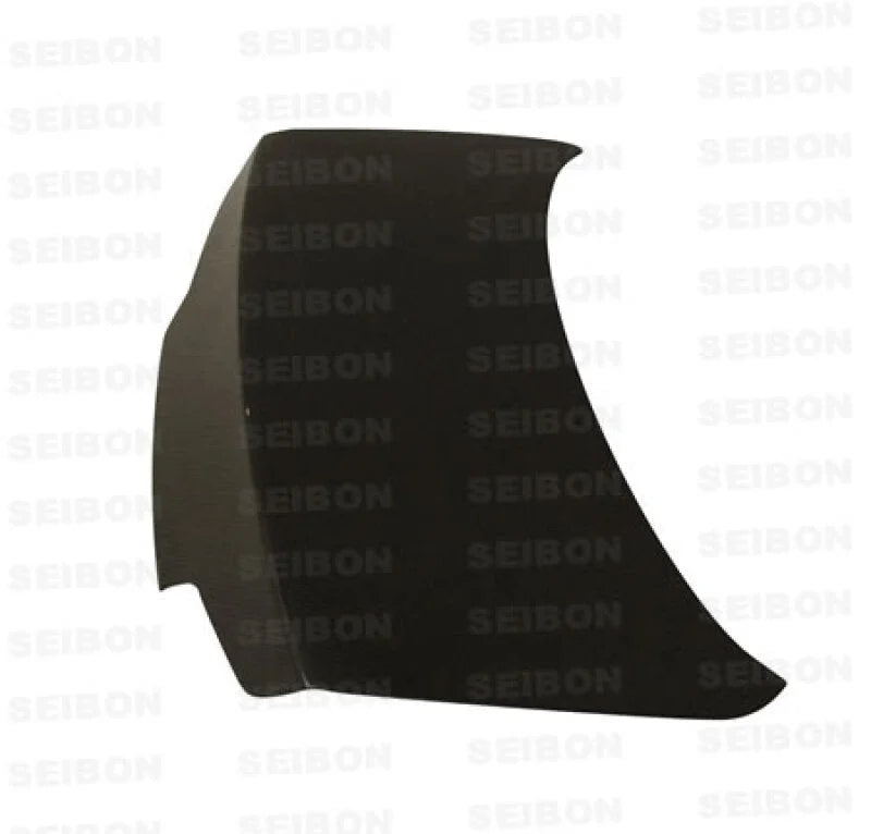 Seibon 03-07 Infiniti G35 2-door OEM Carbon Fiber Trunk/Hatch - Side View