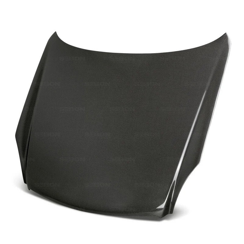 Seibon 03-07 Infiniti G35 Coupe OEM  Carbon Fiber Hood - Main Product View