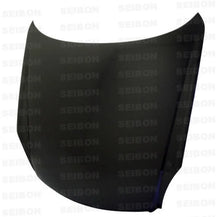 Load image into Gallery viewer, Seibon 03-07 Infiniti G35 Coupe OEM  Carbon Fiber Hood - Side View