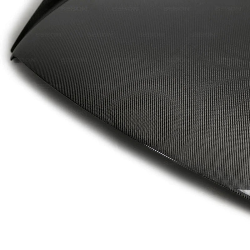Seibon 03-07 Infiniti G35 Coupe OEM  Carbon Fiber Hood - Additional View 5