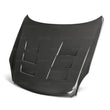 Load image into Gallery viewer, Seibon 03-07 Infiniti G35 Coupe TS Carbon Fiber Hood - Side View