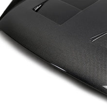 Load image into Gallery viewer, Seibon 03-07 Infiniti G35 Coupe TS Carbon Fiber Hood - Installation View