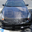 Load image into Gallery viewer, Seibon 03-07 Infiniti G35 Coupe TS Carbon Fiber Hood - Additional View 8