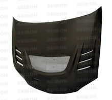 Load image into Gallery viewer, Seibon 03-07 Mitsubishi Evo 8 &amp; 9 CW Carbon Fiber Hood - Main Product View