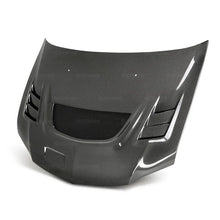 Load image into Gallery viewer, Seibon 03-07 Mitsubishi Evo 8 &amp; 9 CW Carbon Fiber Hood - Side View