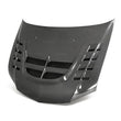 Load image into Gallery viewer, Seibon 03-07 Mitsubishi Evo 8 &amp; 9 CW II Carbon Fiber Hood - Main Product View