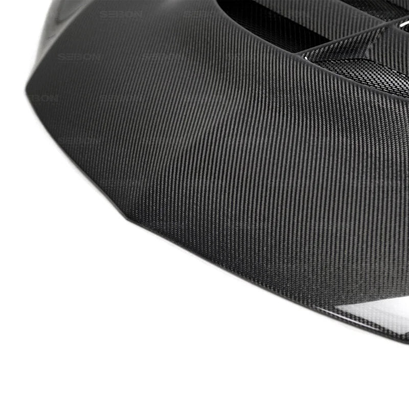 Seibon 03-07 Mitsubishi Evo 8 & 9 CW II Carbon Fiber Hood - Additional View 5
