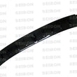 Load image into Gallery viewer, Seibon 03-07 Mitsubishi Evo  8 &amp; 9 Carbon Fiber Rear Fin Spoiler - Detail View