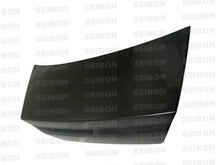 Load image into Gallery viewer, Seibon 03-07 Mitsubishi Evo 8 &amp; 9 OEM Carbon Fiber Trunk Lid - Detail View