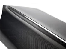 Load image into Gallery viewer, Seibon 03-07 Mitsubishi Lancer Evo 8 &amp; 9 CSL-Style Carbon Fiber Trunk Lid - Back View