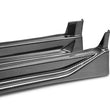 Load image into Gallery viewer, Seibon 04-05 Subaru WRX CW Carbon Fiber Side Skirts - Back View