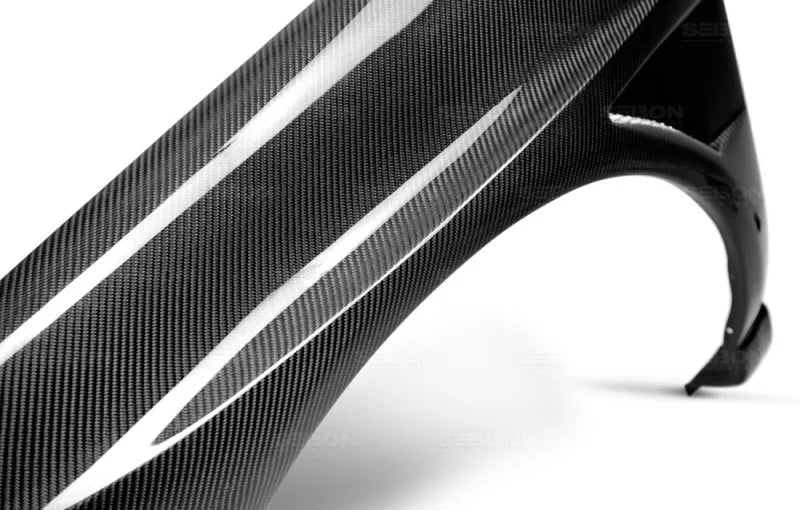 Seibon 04-05 Subaru WRX/STi 10mm Wider Carbon Fiber Fenders - Additional View 5