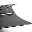 Load image into Gallery viewer, Seibon 04-05 Subaru WRX/STi CW Carbon Fiber Hood - Installation View
