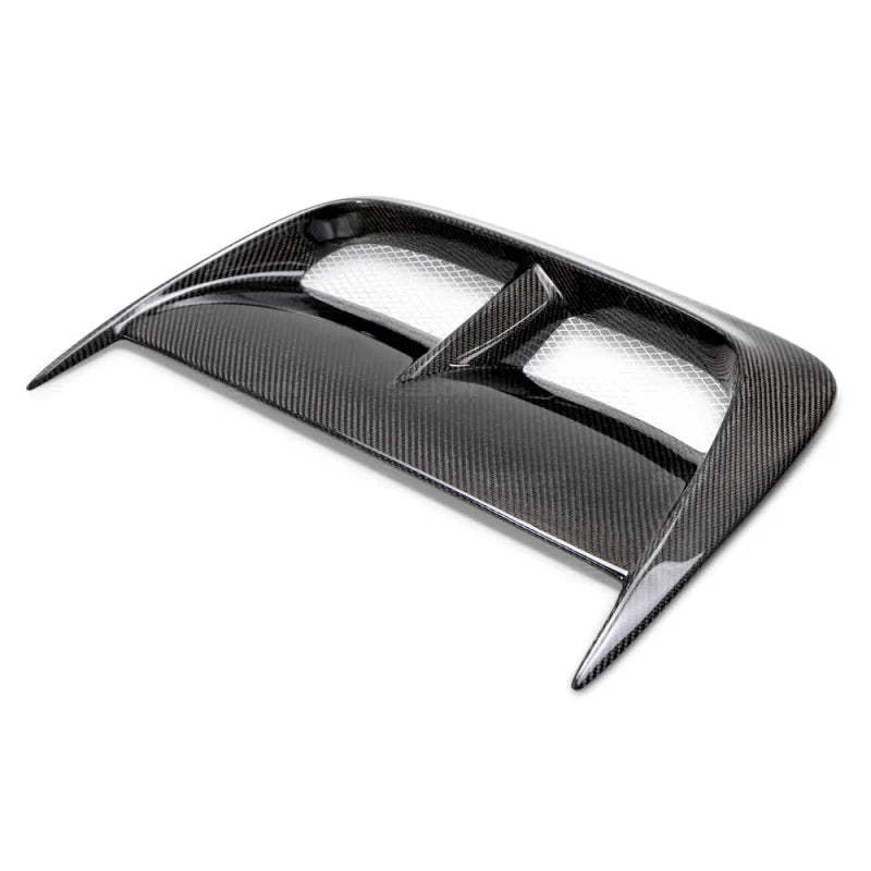 Seibon 04-05 Subaru WRX/STi CW Carbon Fiber Hood Scoop - Only Fits OEM Hoods (Not Seibon Hoods) - Main Product View