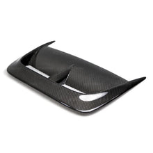 Load image into Gallery viewer, Seibon 04-05 Subaru WRX/STi CW Carbon Fiber Hood Scoop - Only Fits OEM Hoods (Not Seibon Hoods) - Side View