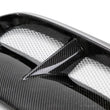 Load image into Gallery viewer, Seibon 04-05 Subaru WRX/STi CW Carbon Fiber Hood Scoop - Only Fits OEM Hoods (Not Seibon Hoods) - Detail View