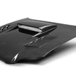 Load image into Gallery viewer, Seibon 04-05 Subaru WRX/STi CWII Carbon Fiber Hood - Main Product View