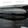 Load image into Gallery viewer, Seibon 04-05 Subaru WRX/STi OEM Carbon Fiber Hood - Back View