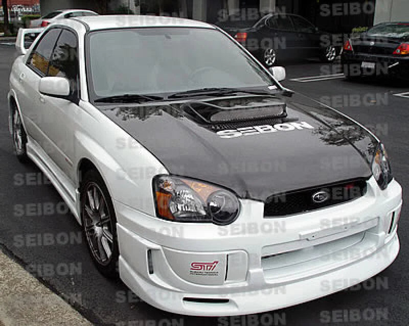 Seibon 04-05 Subaru WRX/STi OEM Carbon Fiber Hood - Additional View 8
