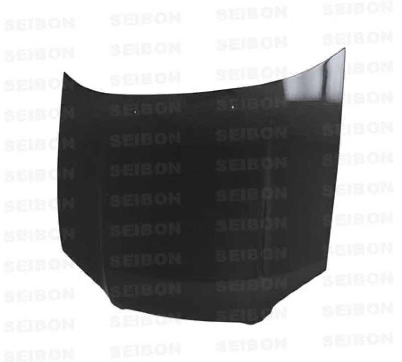Seibon 04-05 Subaru WRX/STi RS Carbon Fiber Hood - Side View